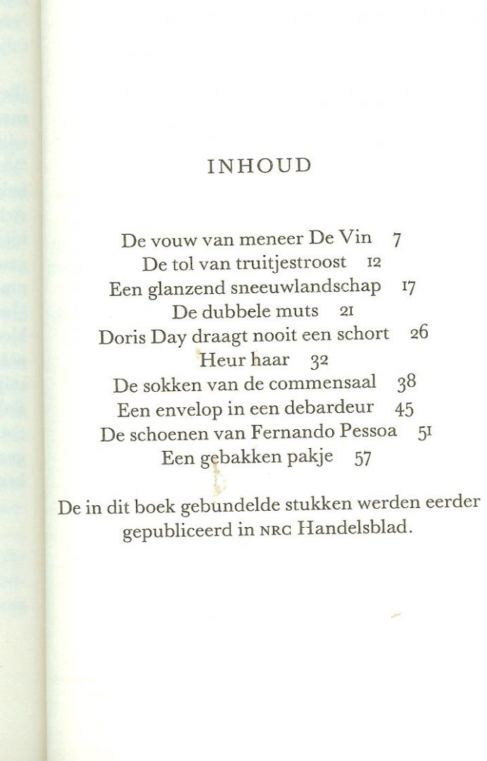 Heiden Maria  Omslagillustratie  Hans Wap te Rotterdam  Foto achterzijde omslag Philip Mechanicus - Een gebakken Pakje