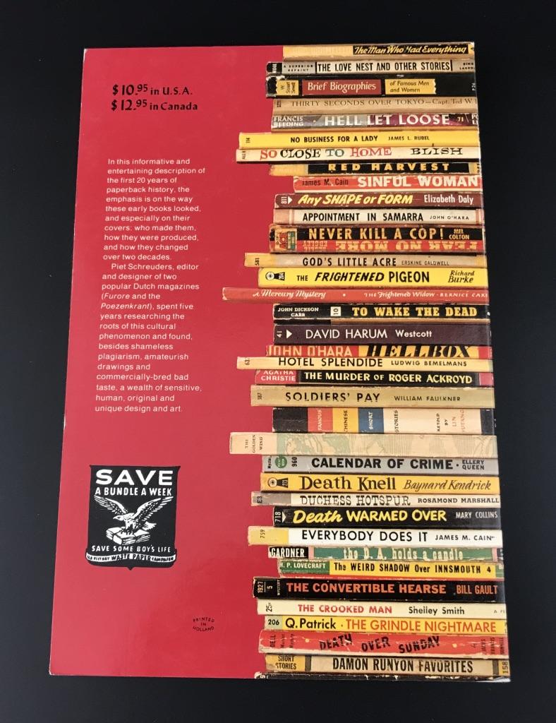 Schreuders, Piet - Paperbacks, U.S.A. : a graphic history, 1939-1959