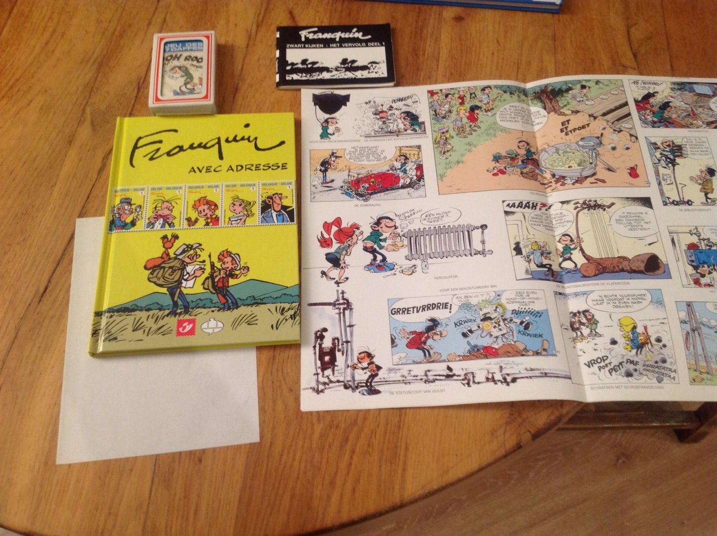 Franquin - Franquin AVec Adresse met drie extra's