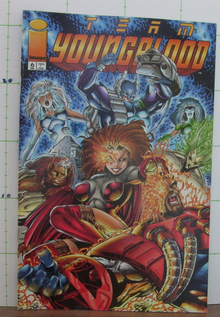 Liefeld, Rob - Rapmond, Norm - team Youngblood - 6 feb