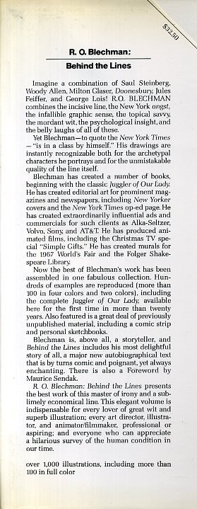 Blechman R. O. - Behind the Lines.