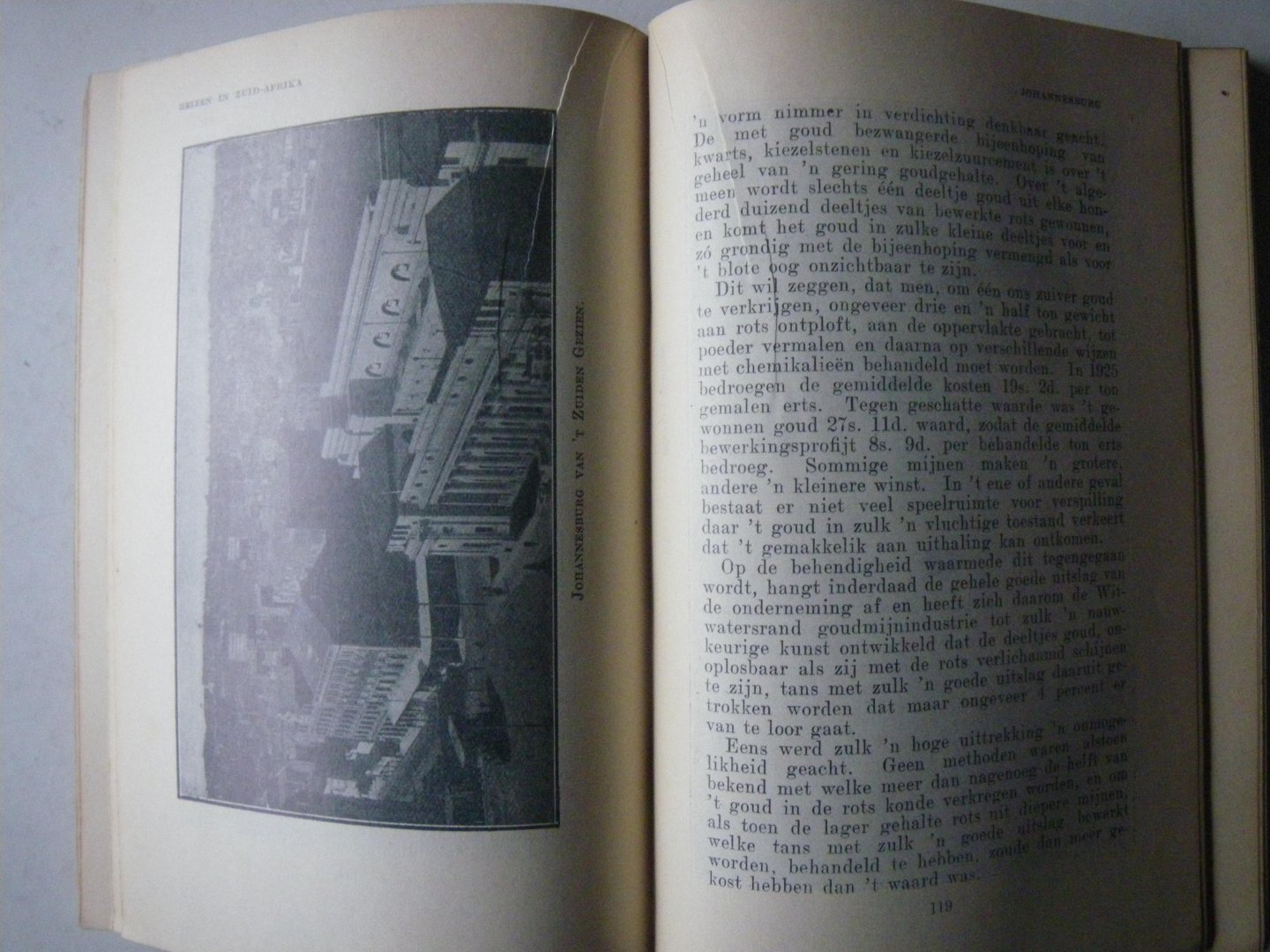 Uitgegeven onder het gezag van de Algemene bestuurder, Zuidafrikaanse Spoorwegem en Havens - Reizen in Zuid- Afrika derde druk 1927