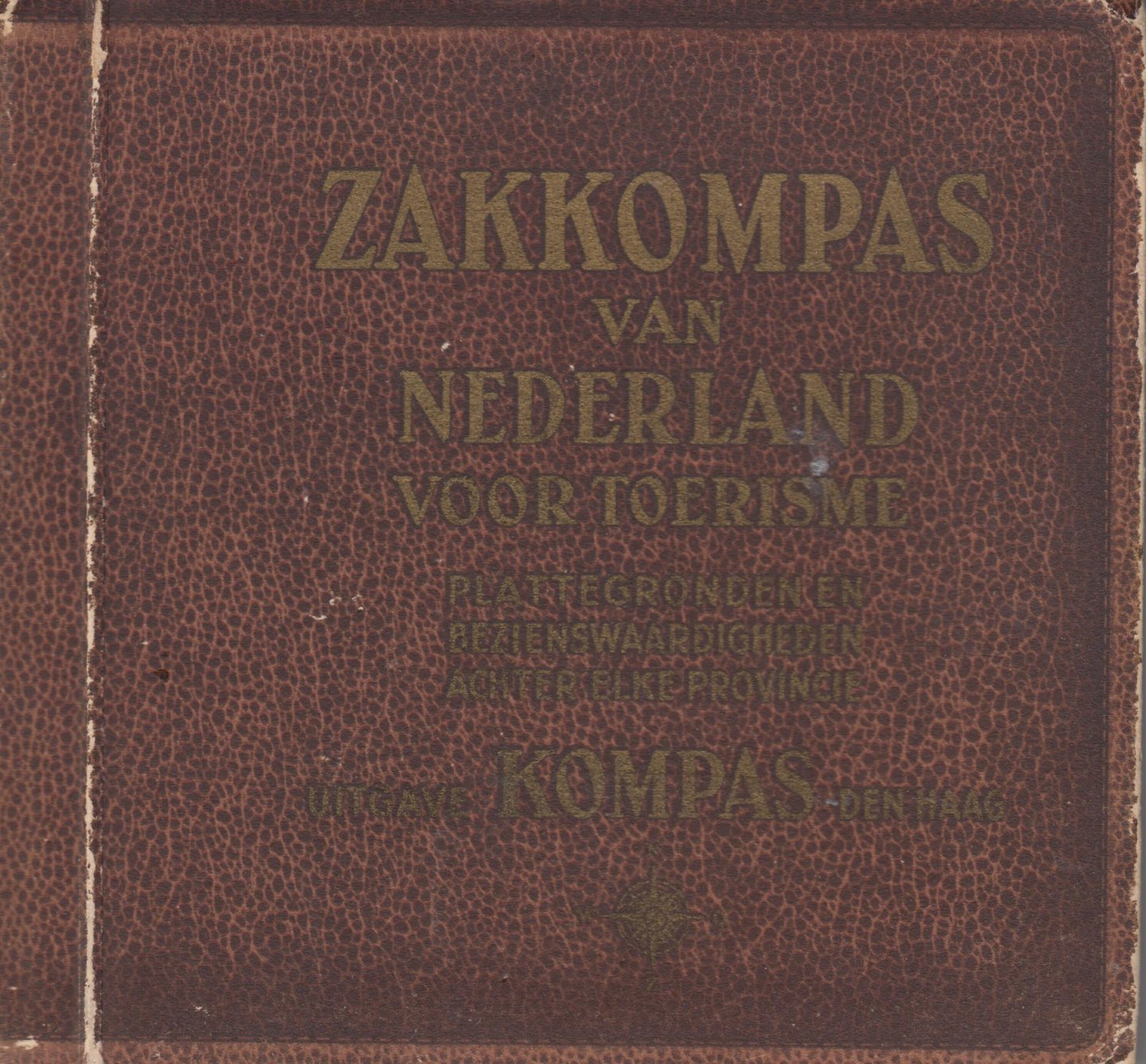 Zonder auteur - Zakkompas van Nederland voor toerisme. Plattegronden, bezienswaardigheden achter elke provincie