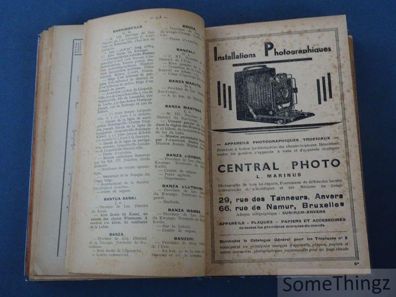 N/A. - Ministère des colonies  / [ministère du Congo belge et du Ruanda-Urundi] - Ministère des colonies. Annuaire officiel 1935. [Congo-Belge et Ruanda-Urundi]