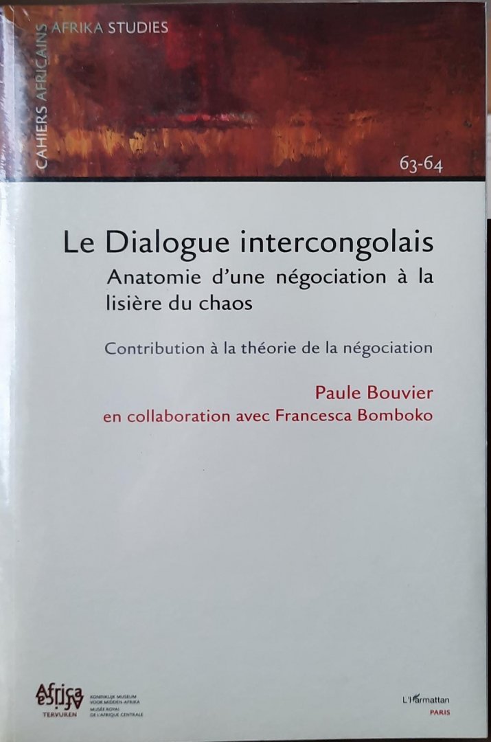 BOUVIER Paule, BOMBOKO Francesca - Le dialogue intercongolais