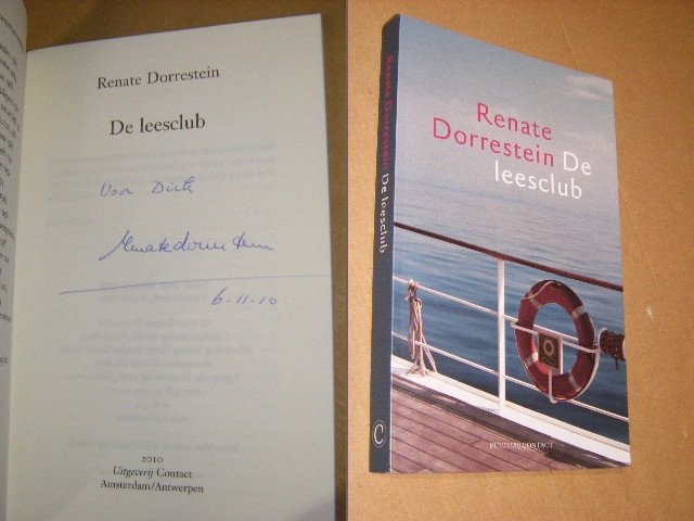 Renate Dorrestein - De leesclub [GESIGNEERD]