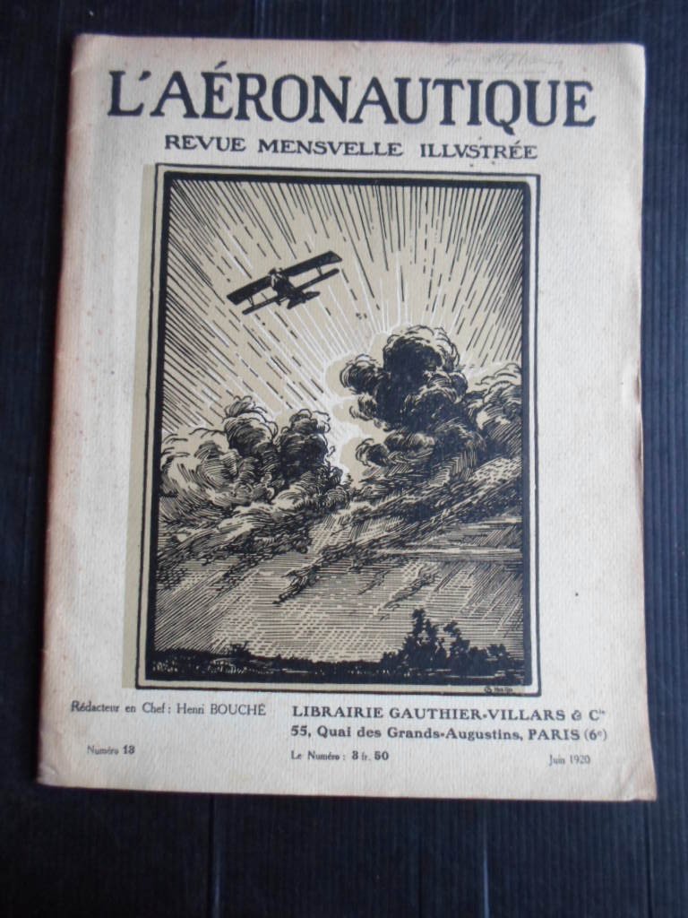  - l’Aéronautique, Revue Mensuelle Illustrée