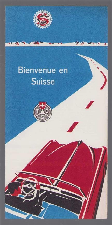 R Limacher - Bienevue en Suisse - Info brochure over het auto verkeer in Zwitserland