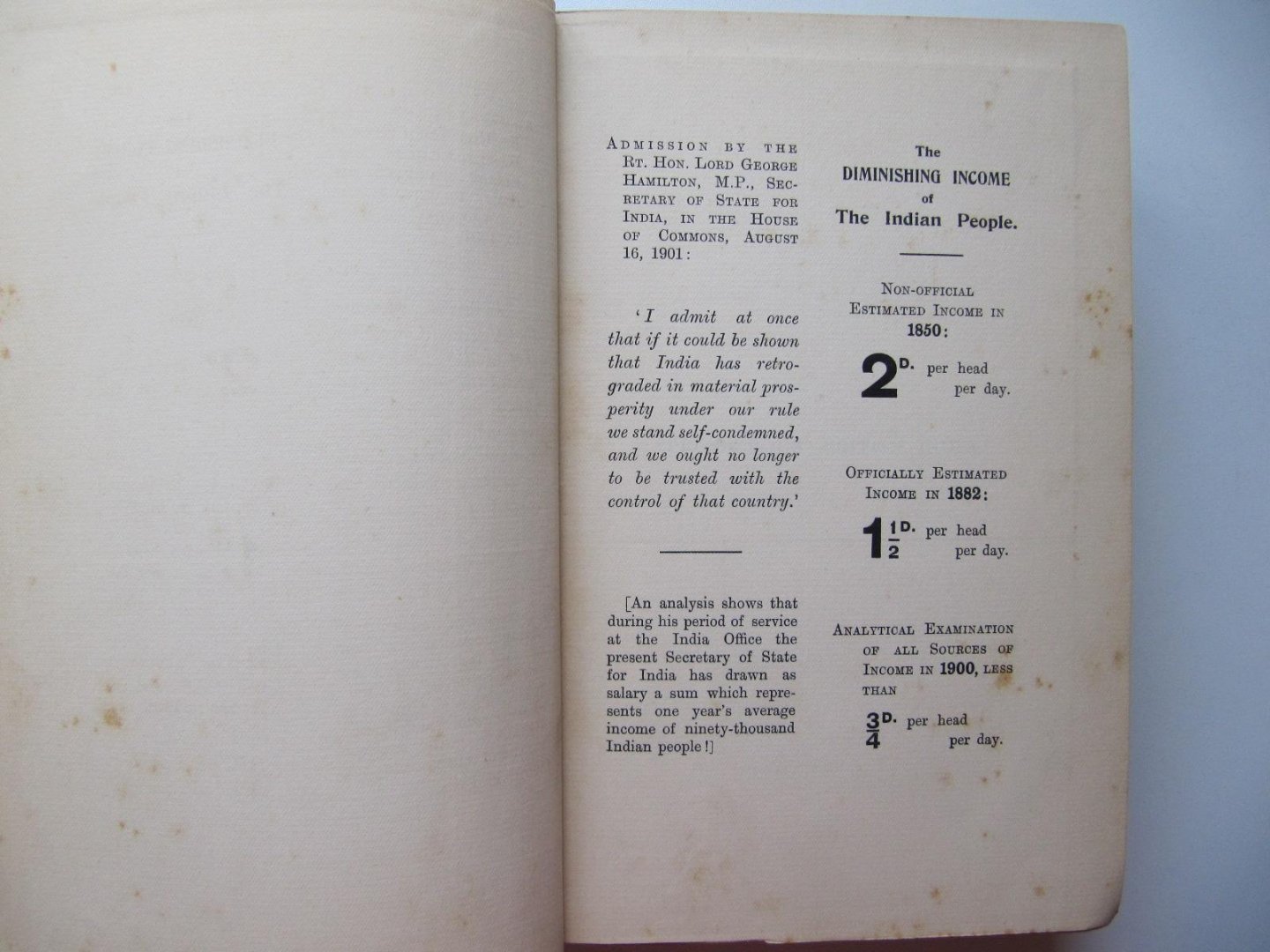 William Digby - Prosperous British India. A revelation