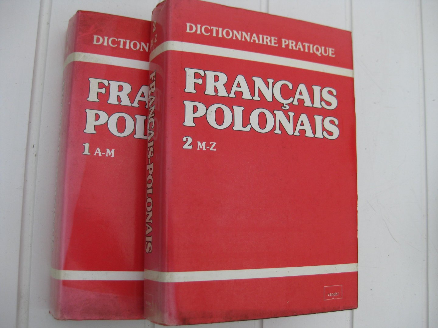 Kupisz, Kazimierz et Kielski, Boleslaw. - Dictionaire pratique français-polonais avec supplement Podreczny slownik francusko-polski z suplementem. 1 A-M, 2 M-Z.
