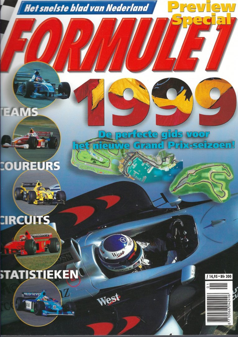 Diverse - Formule 1 Preview Special 1999 -De perfecte gids voor het nieuwe Grand Prix-seizoen!