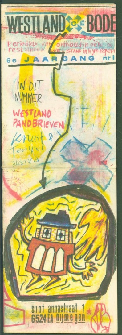 KNUST (Nijmegen, Netherlands) - Westland pandbrieven - 6e jaargang nr 1Westland bode : periodiek van onthoudingen en restanten, welstand in Nijmegen