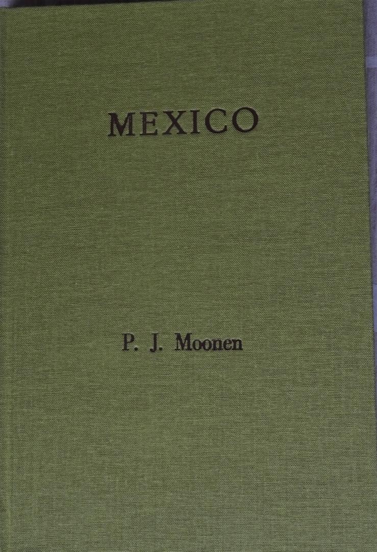 Moonen, P.J. c.s.s.r. - Mexico, het land der tegenstellingen