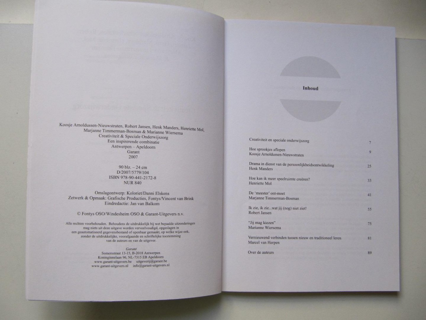 diverse auteurs - Creativiteit & Speciale Onderwijszorg / De moeilijke klas / Hulp op maat / Dwarliggers in de klas