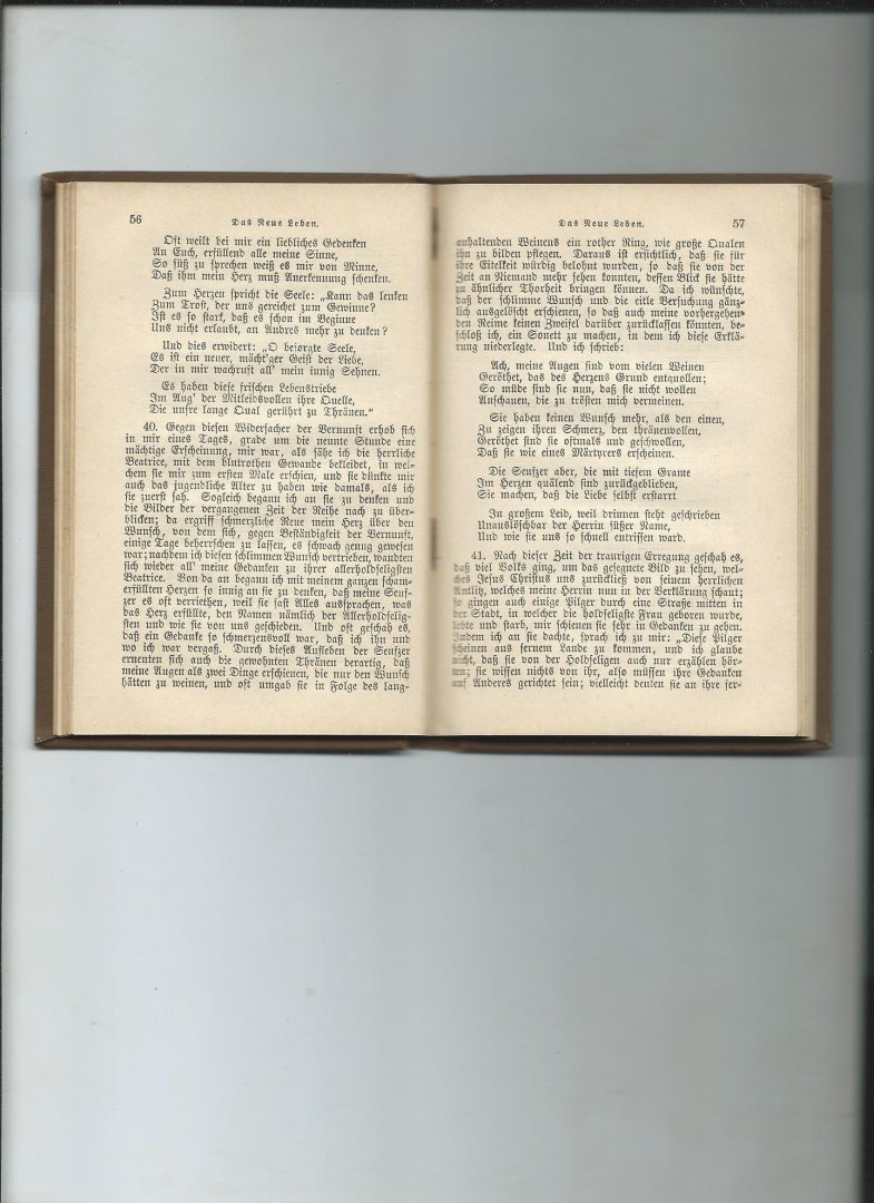 Dante Alighieri, J. Wege (Vertaling) - Das Neue Leben und die gesammelten lyrischen Gedichte von Dante Alighieri