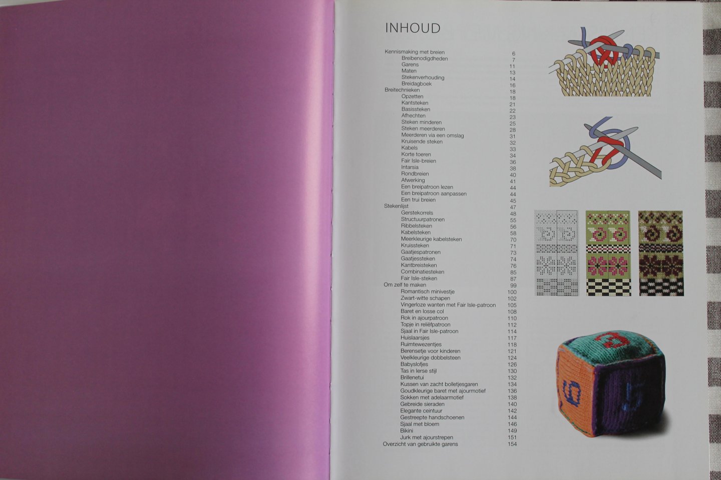 Dovcova, Jaroslava - Handboek breien / technieken steken projecten