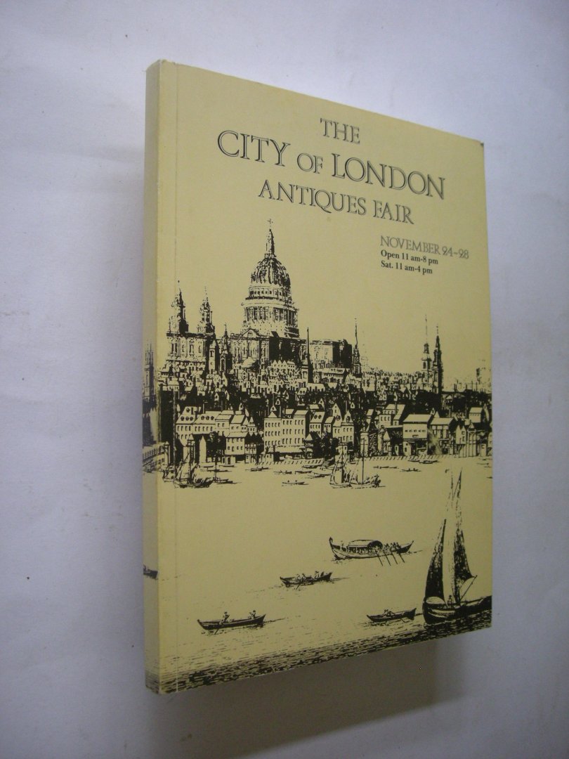 red. - City of London Antiques Fair, November 24-28 in Barbican Centre (handelaren uit heel Engeland)