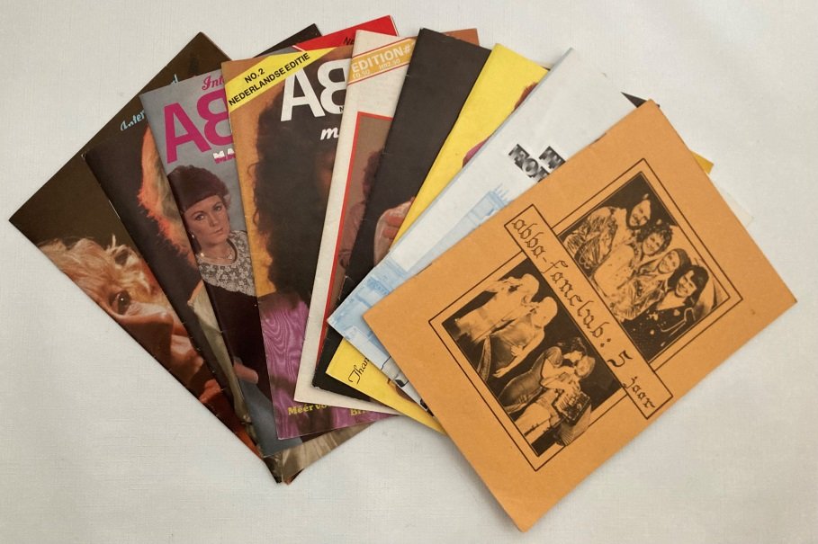 Nederlandse ABBA Fanclub - Martin Vredenberg, e.a., red., - Nederlandse ABBA Fanclub - International ABBA Magazine. [9 nummers/ issues; Nederlandse editie/ Dutch edition]