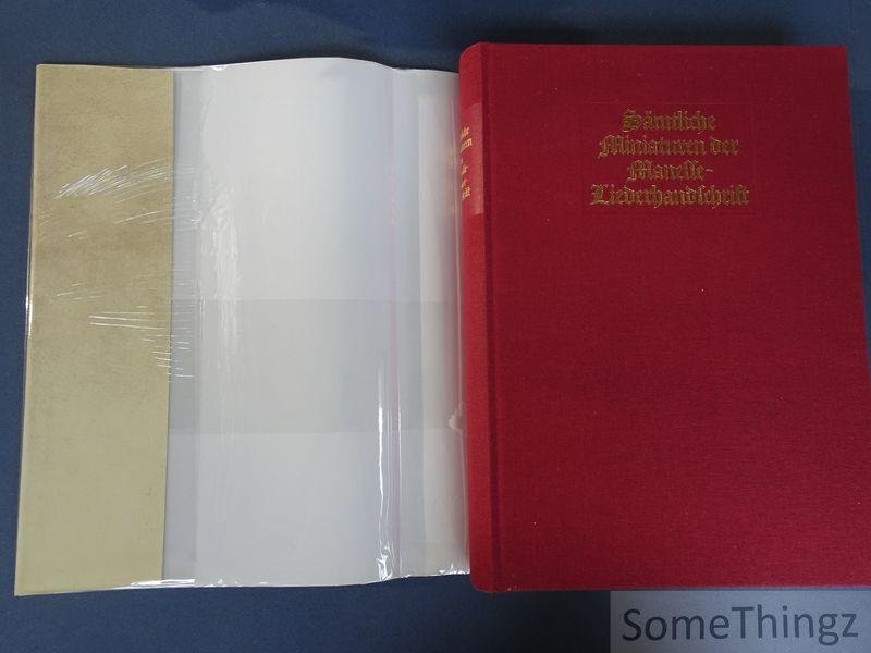 Walther, Ingo F. (Hrsg.) - Sämtliche Miniaturen der Manesse-Liederhandschrift.