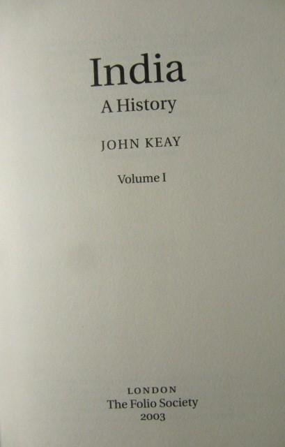 Keay, John - India. A history ( from 3000 B.C )