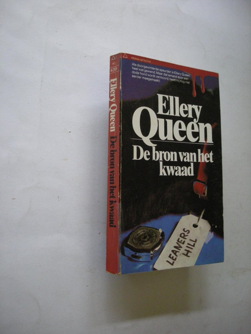 Queen, Ellery / Honeij, P. vert. - De bron van het kwaad (The origin of evil)