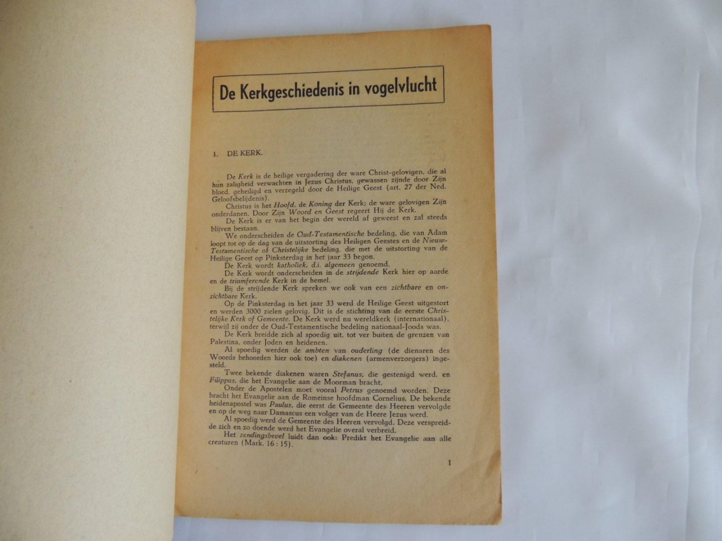 Noteboom M. - De kerkgeschiedenis in vogelvlucht