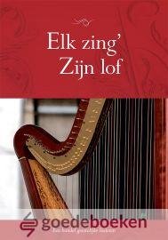 Haan en A.M. van Manen, M. den - Elk zing Zijn lof muziekbundel Klavarskribo *nieuw* --- Een bundel geestelijke liederen