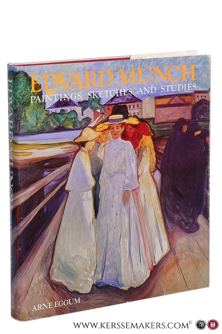 Eggum, Arne. - Edvard Munch. Paintings, sketches and studies. Translated by Ragnar Christophersen.