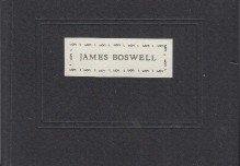 Boswell, James - Utrecht verse.