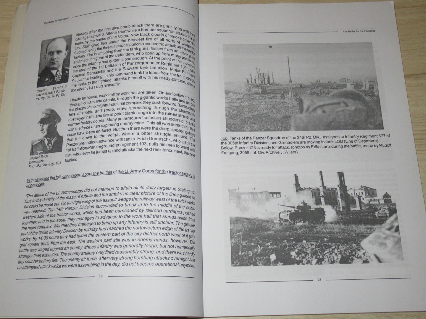 Wijers, Hans J. - The Battle for Stalingrad - The Battle for the Factories 14 October - 19 November 1942