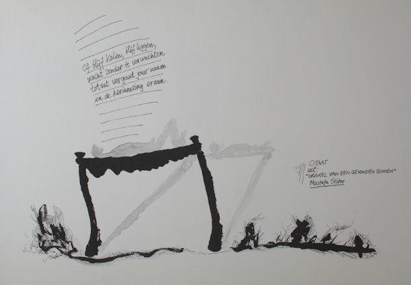 Landsaat, Hans. - Waar ik was daar ben ik.