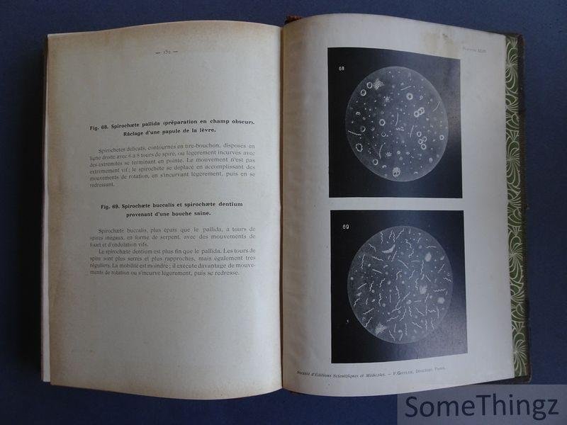 Fritz Zinsser / H. Bulliard (trad.) et Dr. Brocq (préface). - Syphilis de la bouche et affections analogues à l'usage des médecins, dentistes et étudiants. Édition française par le Dr H. Bulliard - Préface du Dr Brocq. Avec 51 filures en cuoleurs et 18 en noir en 44 planches.