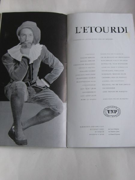 Folder - Moliere, Holland Festival