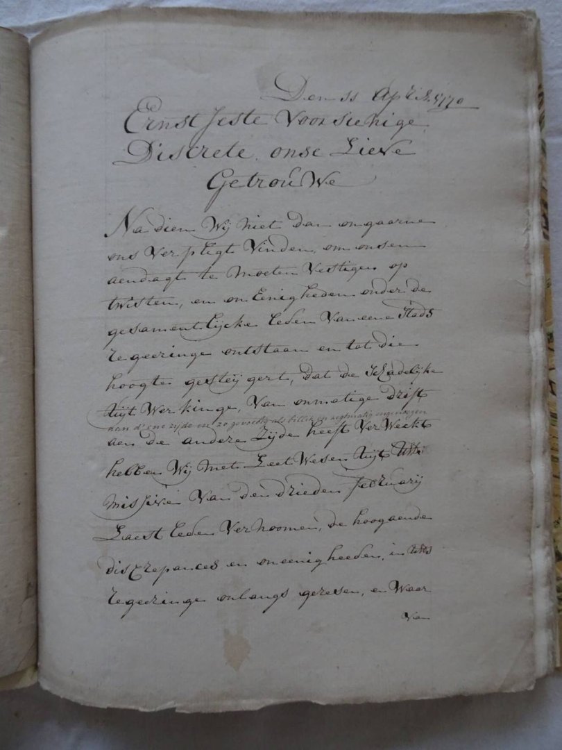 N.n.. - Stukken rakende de Vlissingse onlusten.