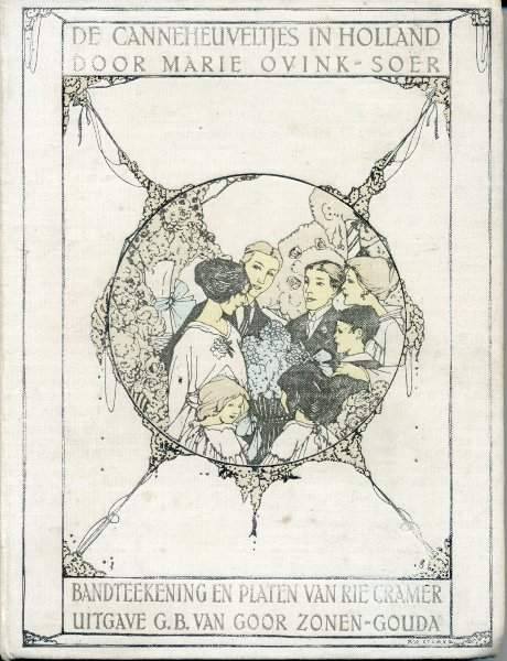 Ovink-Soer, Marie - De Canneheuveltjes in Holland. [Bandteekening en platen van Rie Cramer]