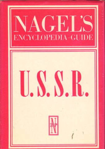 Diverse auteurs - Nagel's Encyclopedia Guide U.S.S.R., 1056 pages with 62 pages of plans  in black and white, 6 maps and plans in colour, goede staat, met originele cassette