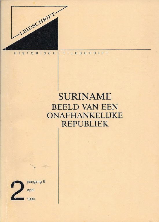 Avest, Jan Willem ter, en anderen (red.) - Leidschrift; Historisch Tijdschrift, jrg. 6, nr. 2 (april 1990)