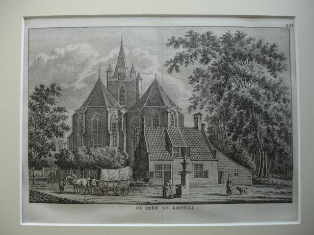 Kapelle. - De Kerk te Kapelle.