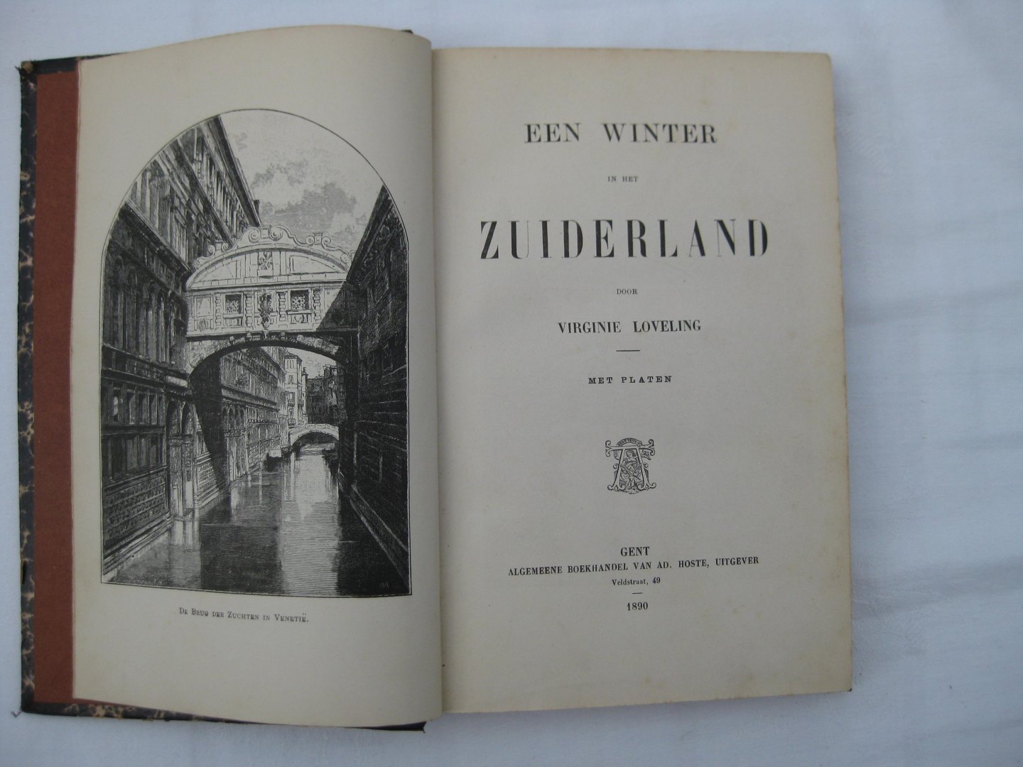 Loveling, Virginie - Een winter in het Zuiderland.