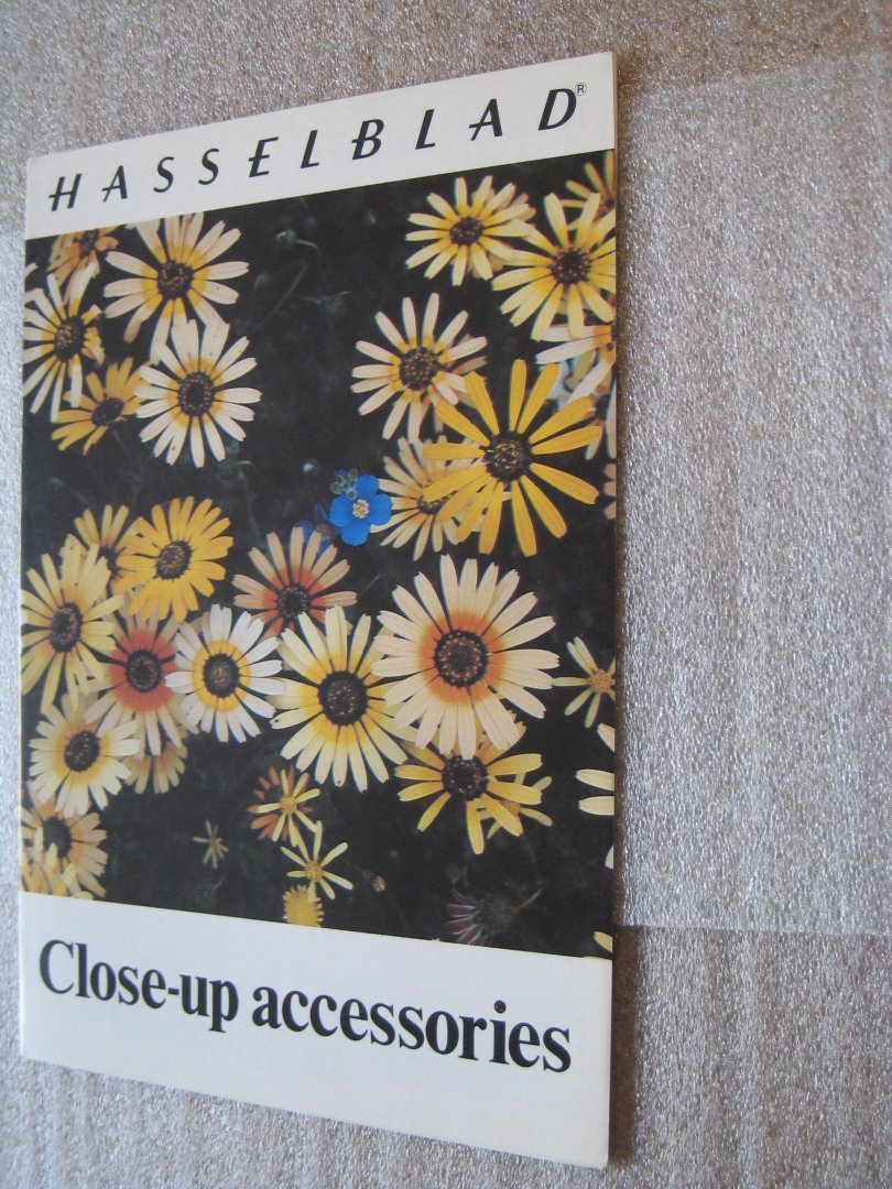 Cubitt, Gerald (Cover photo) - Hasselblad Close-up accessories