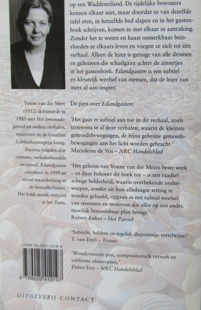 Meer, van der Vonne - Eilandgasten, De avondboot, Laatste seizoen