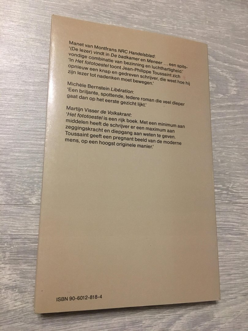 Toussaint - Fototoestel / druk 1