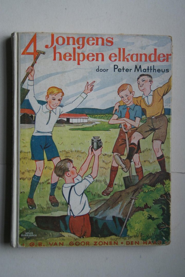 Mattheus, Peter - 4 Jongens Helpen Elkander