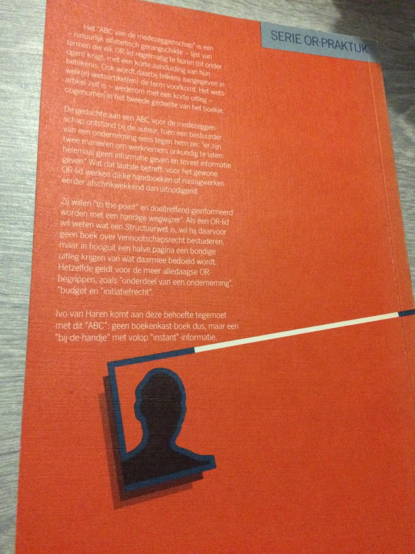 Haren - Abc van de medezeggenschap / druk 1