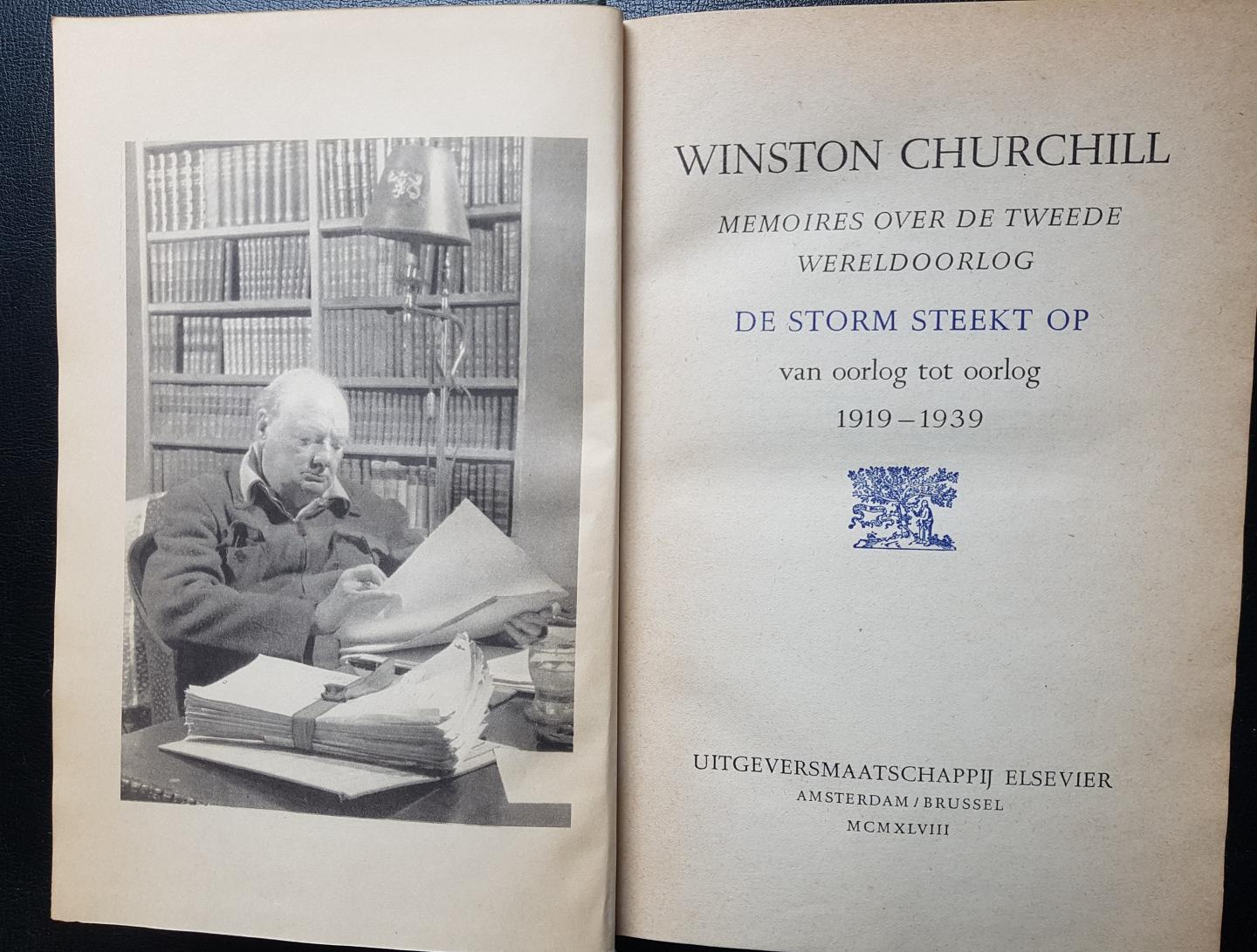 Churchill, sir Winston - Memoires 1939-1945 in 10 delen - geïllustreerd