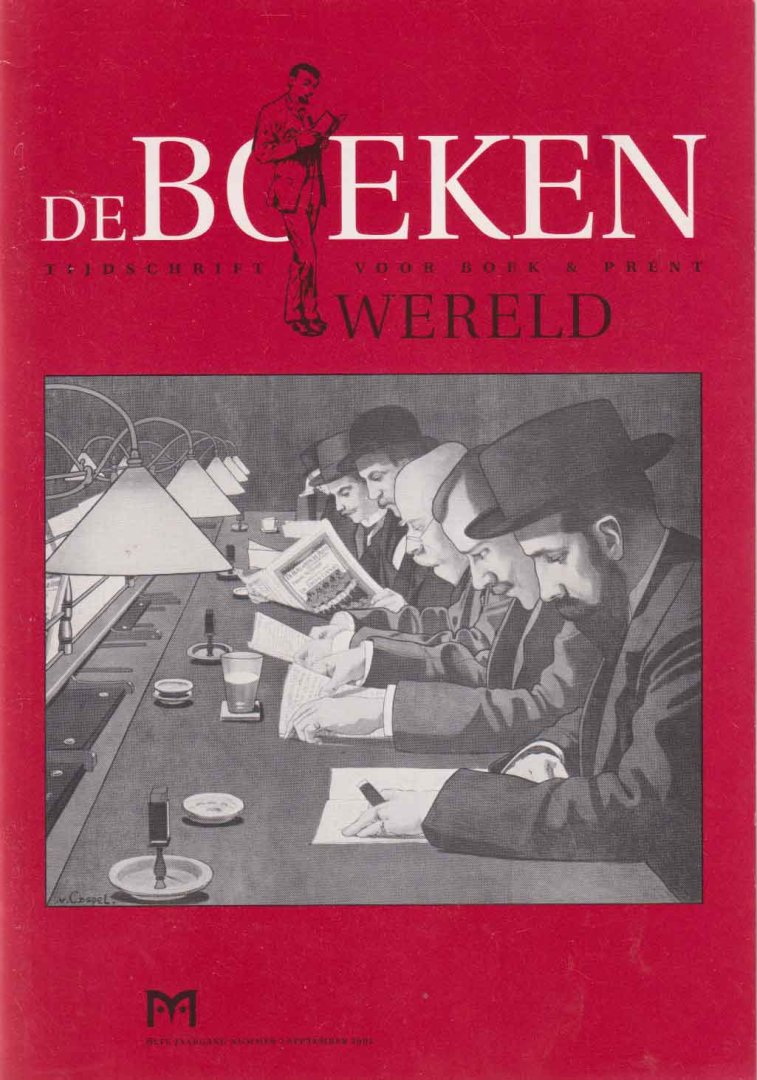  - De Boekenwereld. Tijdschrift voor boek & prent. Jaargang 8 nrs: 1 t/m 5