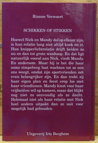 Verwoert, Rianne - schikken of stikken