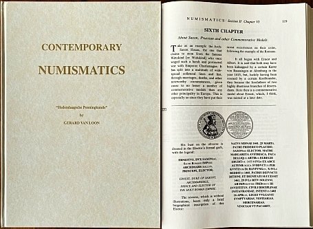 LOON, Gerard van - Hedendaagsche Penningkunde / Contemporary Numismatics translated in 1993 by Robert Turfboer M.D. Editing and Graphics by James O. Sweeney.