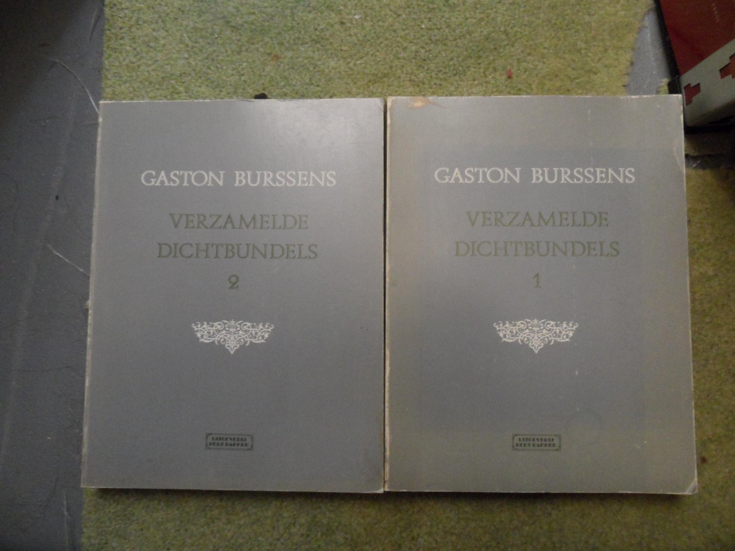 Burssens, Gaston - Verzamelde dichtbundels, 1 + 2