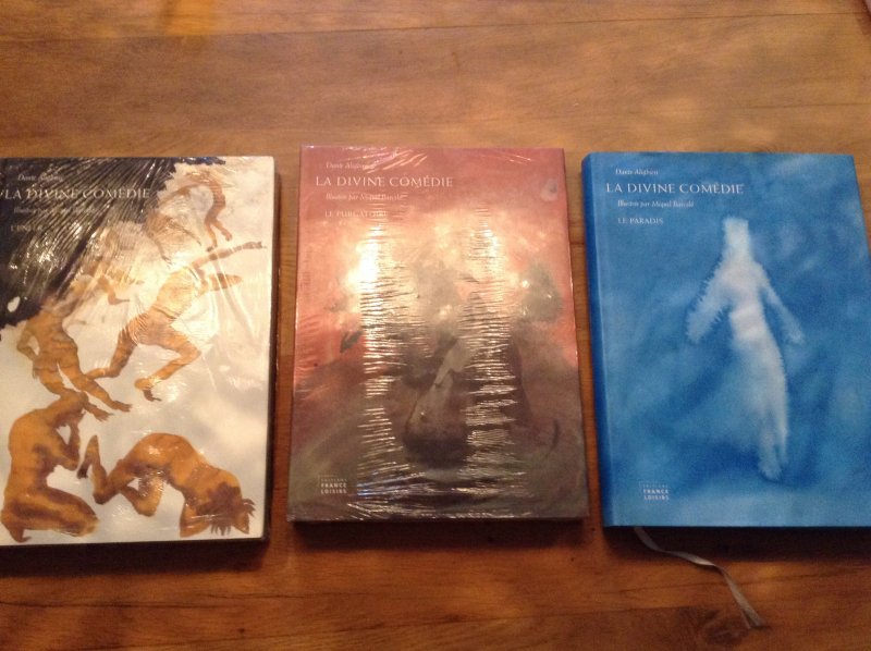 Dante Alighieri - La Divine Comedie,L'Enfer,Le Paradis,le purgatoire